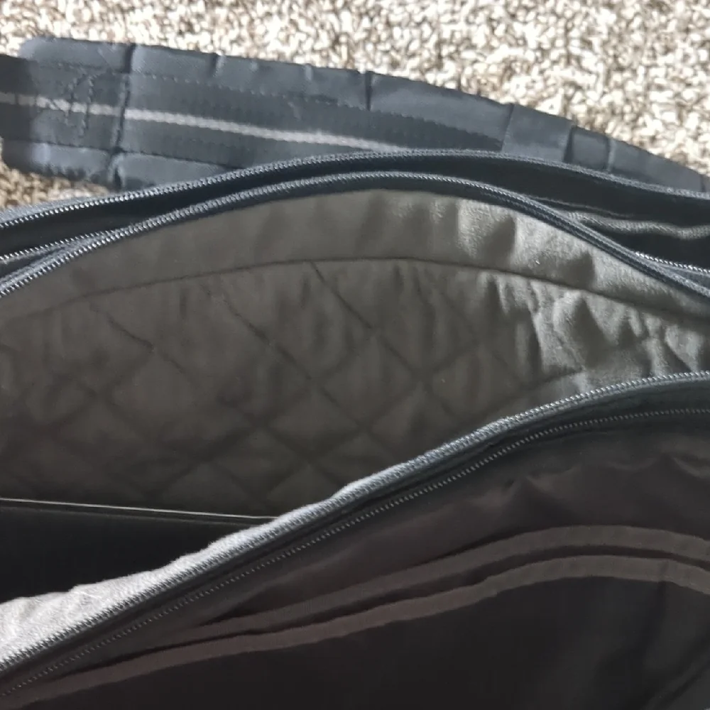 Black Men's Laptop Briefcase Bag
